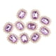 thumbnail image 5 of 10 Botones De Diamantes De Imitación Para Manualidades, Decoración Para Ropa, Broche, Boda, Color Morado, 5 of 5