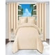 thumbnail image 4 of Set De Cama De 9 Piezas Incluye Cubrecama Mas Juego De Sabanas Mas Cortinas 21, 4 of 5