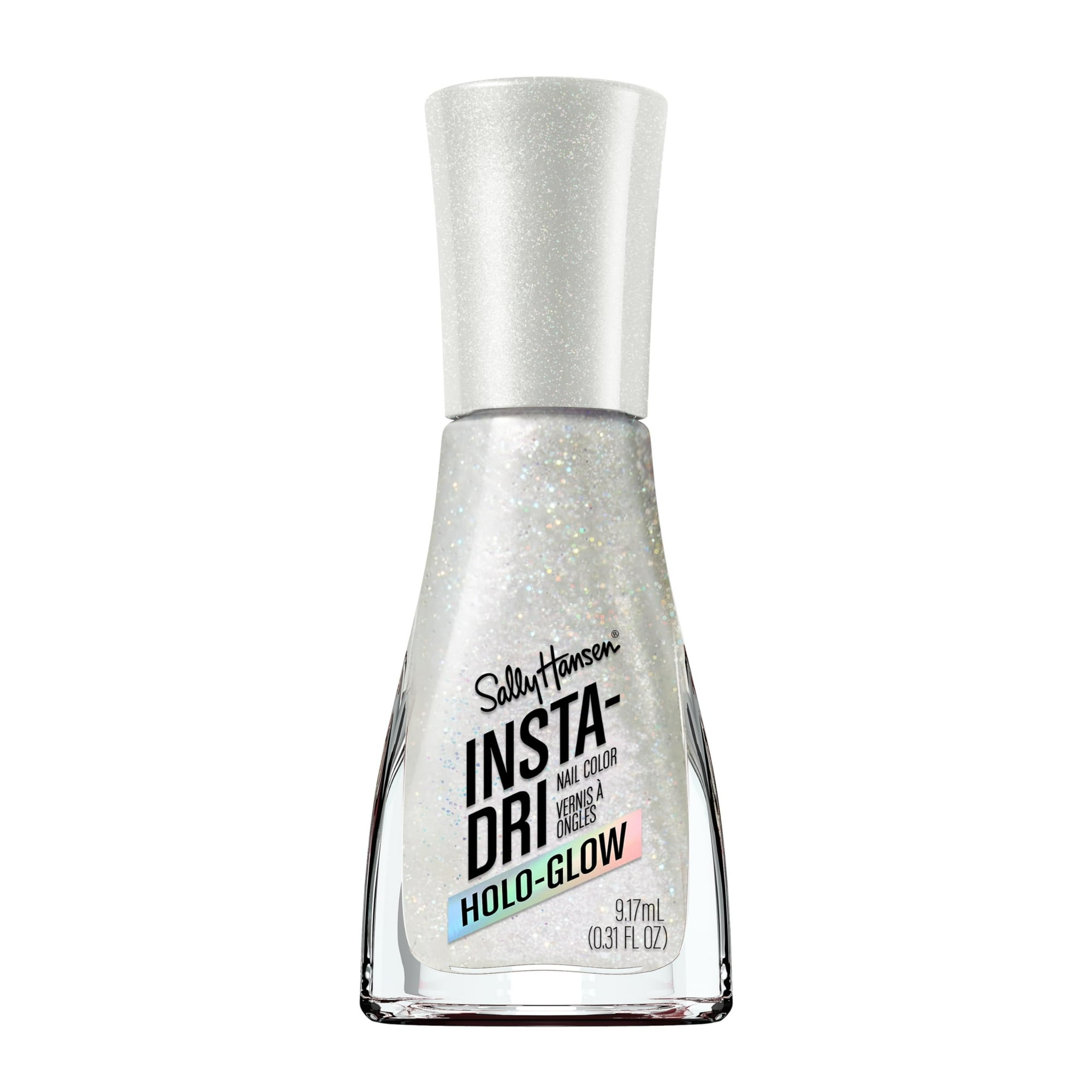 Esmalte De Uñas Sally Hansen Insta-dri® Holo-glow Metallic White