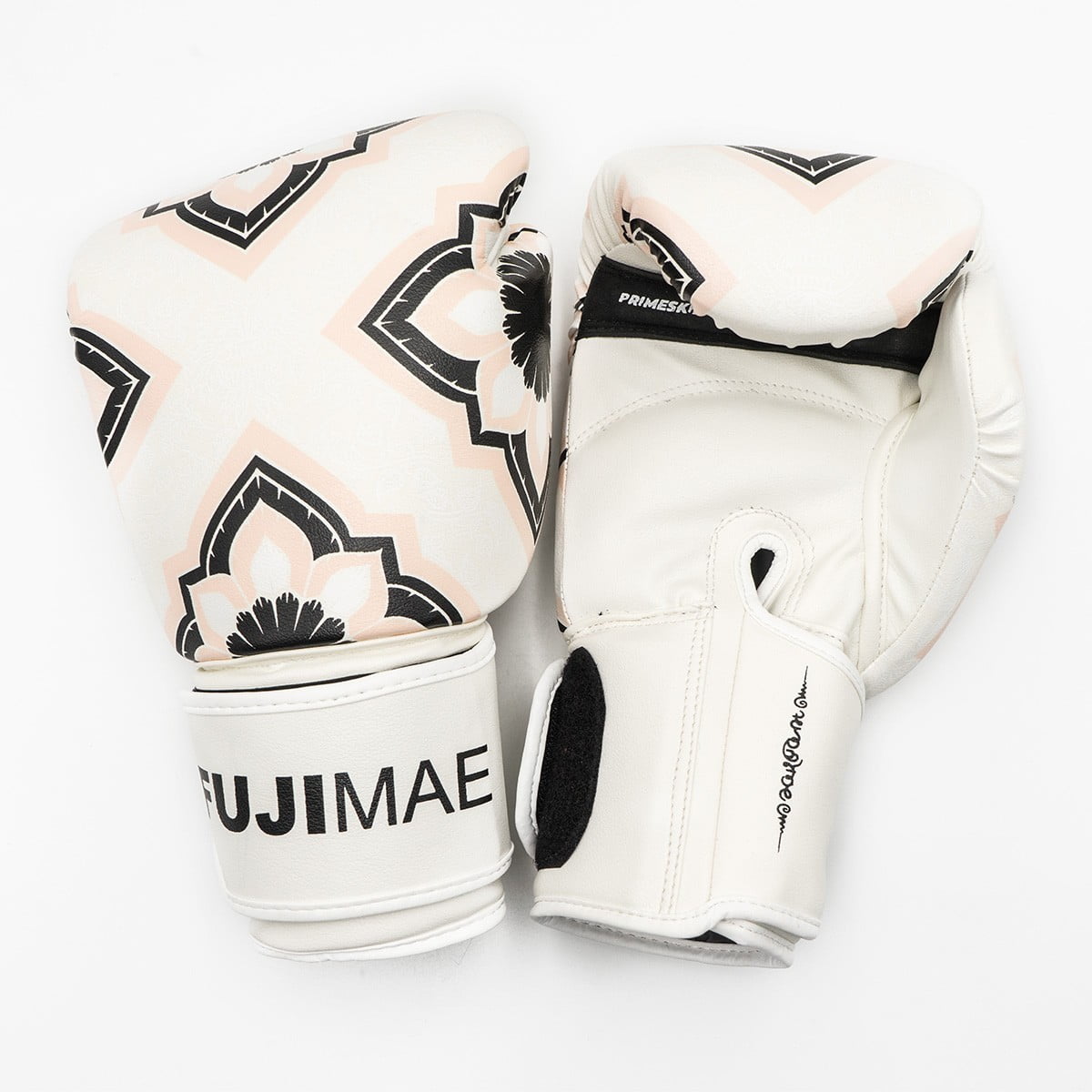 Guantes Fujimae Sakyant Primeskin 14oz Blanco