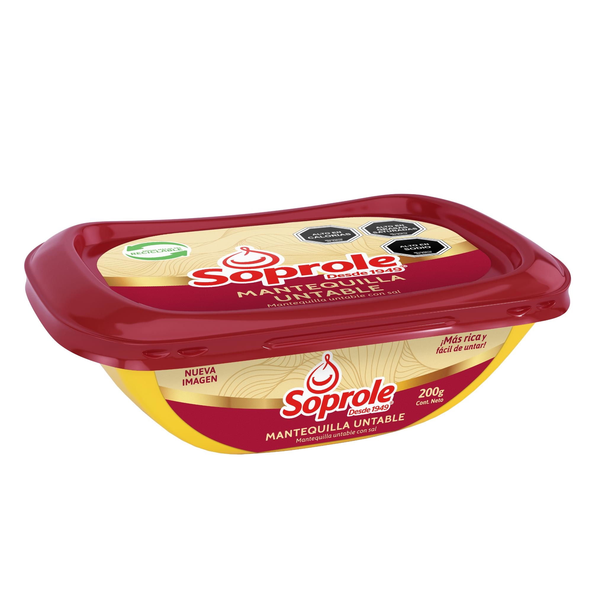 Mantequilla Untable Pote Tradicional 200 g Soprole