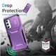thumbnail image 3 of Funda Resistente para Samsung Galaxy A34 5G con Tapa Deslizante y Protección Militar Morado, 3 of 6