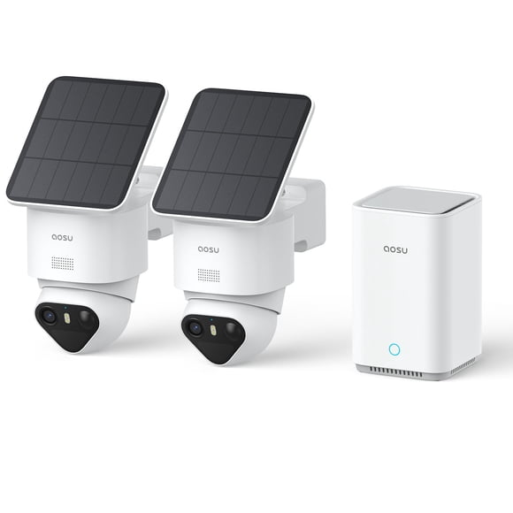 Cámara de seguridad aosu T2 Ultra 4K – Kit de 2 cámaras