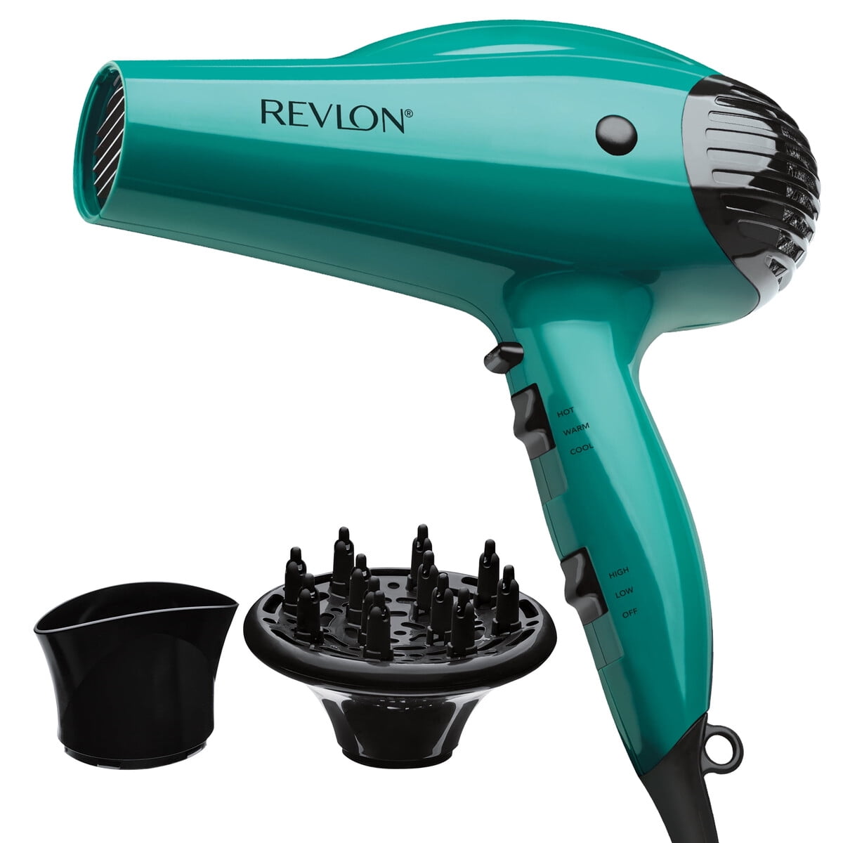 Secador De Pelo Revlon 1875w Ianico Verde Volume Booster