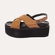 thumbnail image 2 of Sandalia Yellow Brown Vía Franca, 2 of 5