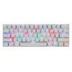 thumbnail image 1 of Teclado Mecánico 61 Key ABS Plasic Classic Durable Para Computadora Portátil White Red Shaft, 1 of 5