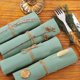 thumbnail image 4 of suxuMhao Servilletas de Tela, Paquete de 8 40 X 40cm Servilletas de Cena de Algodón Verde Claro, Servilletas de Tela Lavables para Mesa de Comedor, Servilletas Reutilizables de Algodón y Lino (No, 4 of 4