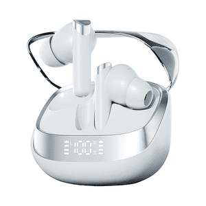 Aaronmei Auriculares Traductor De Idiomas Ai Bluetooth 5.3 Inalámbricos Blanco