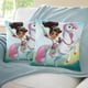 thumbnail image 3 of Nella la Princesa Caballero Fundas de almohada de terciopelo con tema, regalos de funda de almohada, decoración para el hogar, cojín de lanzar, regalo de cumpleaños para fans y parejas.30*30cm., 3 of 6