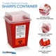 thumbnail image 4 of Contenedor para objetos punzantes Oakridge Products, 1 litro (paquete de 3), certificado por los CDC, 4 of 6