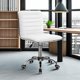 thumbnail image 5 of Silla de Oficina Furmax Sin Brazos Ajustable Giratoria Blanca, 5 of 9