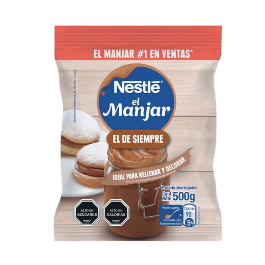 Manjar Tradicional Bolsa 500 g Nestlé