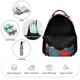 thumbnail image 3 of Super Hermanos Robot Gigantes Mochila Escolar para Niños y Niñas, Mochila Infantil de Alta Calidad Ligera, Grande y Duradera 43x15x32cm, 3 of 6