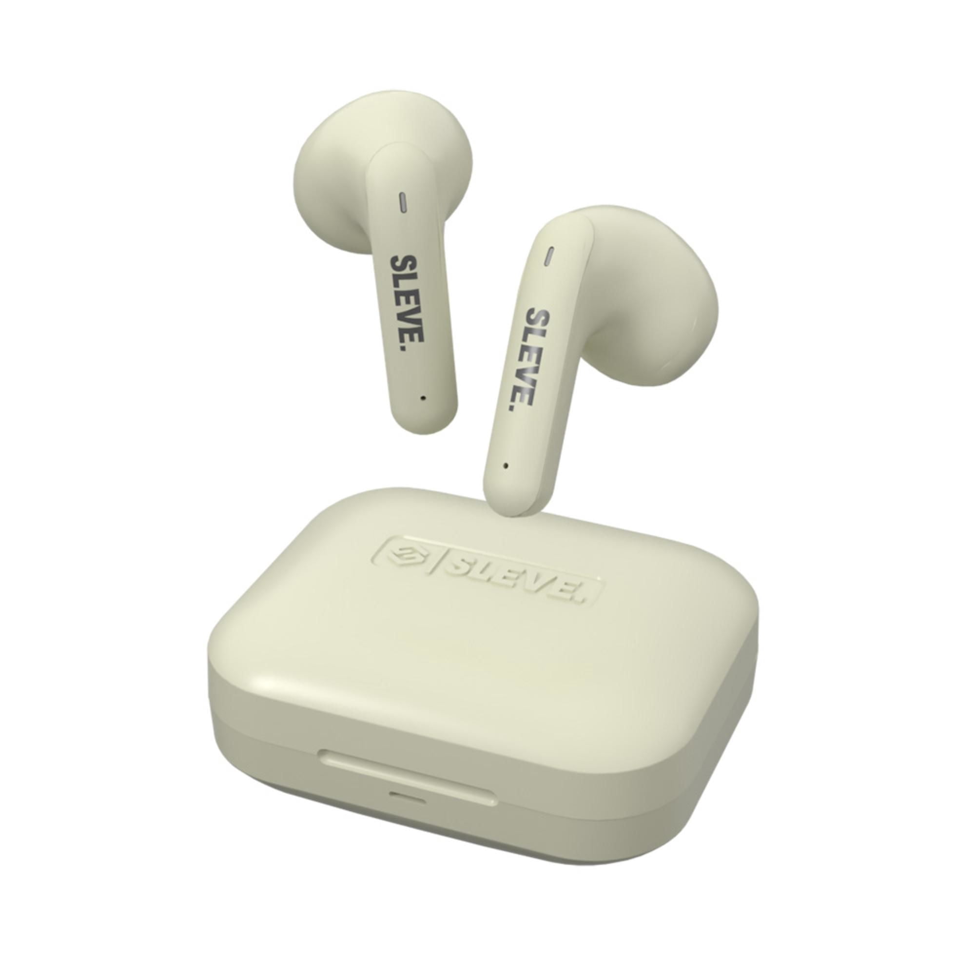 Audífonos True Wireless System Purex Sleve Bluetooth Blanco Crema