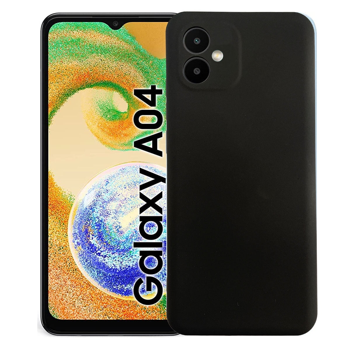 Joigo - Carcasa Para Samsung A04 Goma Negro