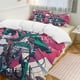 thumbnail image 1 of Attack on Titan Anime Home Bed 3-piece Set Classic Japanese Anime Polyester Wash Student Dormitory Set, 1 of 5
