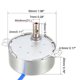 thumbnail image 5 of Motor Sincrónico Uxcell AC 100-127V 4-5RPM 50-60Hz CCW/CW 4W Motor de Engranaje, 5 of 5