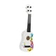 thumbnail image 2 of Ukelele Para Niños, Guitarra Musical, Juguete Para Principiantes A Partir De 3 Años, Color Blanco, 2 of 5