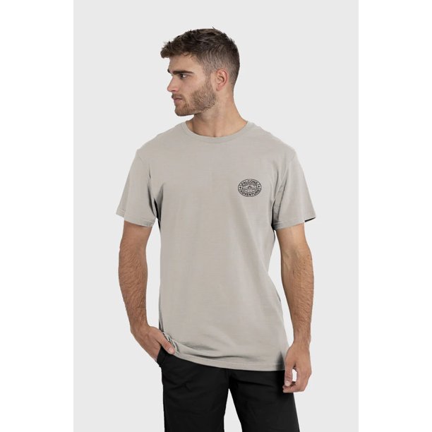 Polera Orgánica Soul Mind Taupe Hombre Falcone