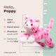 thumbnail image 3 of Peluche Bearington Collection 23 cm Gato Rosa con Corazón, 3 of 7