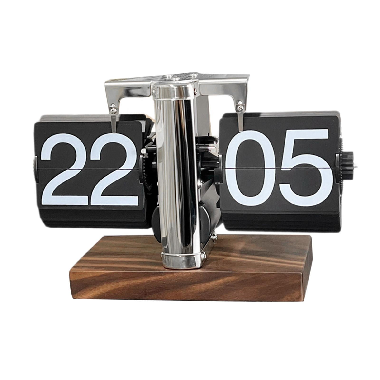 Bothyi - Reloj Flip Desk Página Automática Digital Reloj Para La Oficina Del Dormitorio