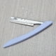 thumbnail image 2 of Folding Eyebrow Trimmer Holder & 10pcs Replacement Spare Blades For Salon Home Christmas Valentine's Day Giving Eyebrow Hair Razor Blades For Thin & Thick Eyebrow Hair Cutting And Styling Hair Styling, 2 of 2