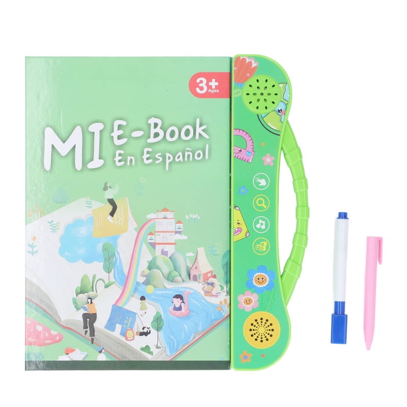 Genérico - Juguete Libro Aprendizaje Ingles Español Sonido Niños Lau
