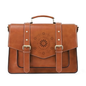 Ecosusi - Maletín & Mochila Classic Para Laptop 15.6- Camel