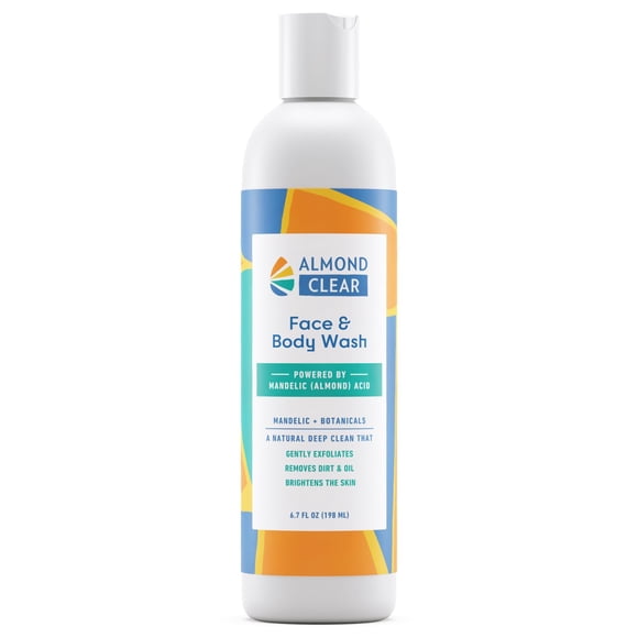 Jabón facial y corporal Almond Clear Skin Care Acné 200 ml con ácido