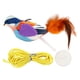 thumbnail image 1 of Juguete De Peluche Para Gato Con Puerta Colgante Con Sonido Para Entrenar Gatos En Interiores Kitty Violeta, 1 of 5