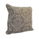 thumbnail image 1 of Cojín Blazing Needles con cordón cuadrado, jacquard, 25 cm, gris, 1 of 1