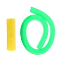 Magideal - Fideos Flotantes Para Piscina, Fideos Para Piscina, Flotadores De Juego De Agua De 59 Pulgadas, Tubo Redondo De Espuma Con Junta De Conexión Para Niño Hueco Verde