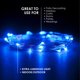 thumbnail image 4 of Luces de cadena RTGS 2 unidades 2 m impermeables a batería, 4 of 6