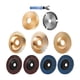 thumbnail image 2 of Discos De Amoladora Angular, Práctica Herramienta De Muñón, Muelas Abrasivas Para Cortar Y Tallar, 2 of 5