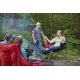 thumbnail image 4 of Silla de camping, reposapiés, guía, equipo, plegable, portátil, negro, 4 of 7