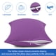 thumbnail image 5 of PiccoCasa 2 Pack Fundas de Almohada de Algodón Egipcio con Cierre de Cremallera Queen Púrpura Oscuro, 5 of 7