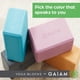 thumbnail image 3 of Espuma EVA de apoyo sin látex Yoga Block Gaiam, 130 g, 3 of 8
