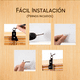 thumbnail image 4 of Cortina Bambú Persiana Bicolor 120x150 Roller Con Diseños, 4 of 5