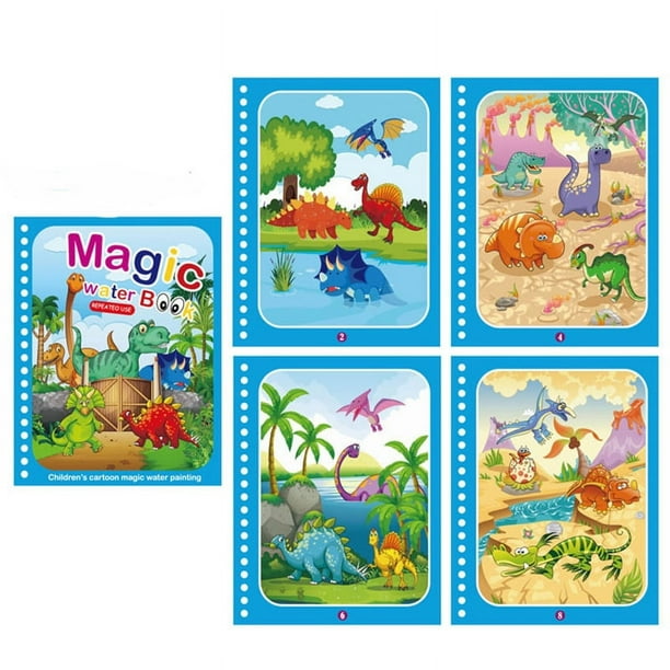 Montessori Toys, Reusable Coloring Book, Magic Water Drawing Book Painting, Drawing Toys, Sensory Early Education Toys For Kids
