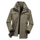 thumbnail image 4 of Chaqueta De Esquí Para Hombre 3 En 1 Con Forro De Lana Impermeable Invierno Caliente 3xl Khaki, 4 of 5
