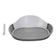 thumbnail image 1 of Inodoro Para Perros Con Columna Urinaria Bandeja De Arena Para Perros Rejillas De Malla Orinal Entrenador Gris, 1 of 5