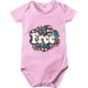 thumbnail image 1 of Ropa de gateo de manga corta para niños y niñas, con estampado floral de celebración del Día de la Independencia de verano, de 0 a 24 meses, para bebés de 6 a 12 meses (rosa, 18-24 meses), 1 of 3
