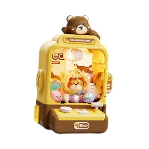 Bothyi - Máquina Expendedora De Dulces Con Forma De Garra Electrónica Para Niños De 3, 4, 5, 6, 7 Y 8 Años, Color Marrón