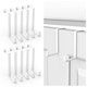 thumbnail image 1 of Ganchos para Puerta Booda Brand Pack de 10 unidades Blanco en forma Z, 1 of 8