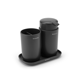 thumbnail image 2 of BRABANTIA SET 3 PIEZAS ACCESORIOS BANO GRIS OSCURO, 2 of 3