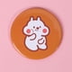 thumbnail image 1 of 1PCS Mini Mirror Cartoon Touch Up Makeup Cartoon Small Mirror Skin Care Tools Pu Handheld Small Round Mirror Health & Beauty, 1 of 3