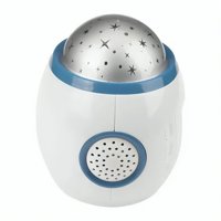 Genérico - Reloj Despertador Digital Luz Led Estrellas Sonido