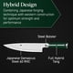 thumbnail image 4 of Cuchillo de Chef HexClad 20 cm con mango de acero damasco, 4 of 6