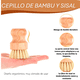 thumbnail image 3 of Cepillos de Bambú para Fregar Cepillo de Cocina Cerdas de Sisal Natural, 3 of 6