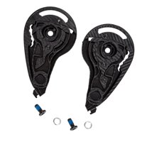 Magideal - 2X Piezas De Montaje De La Base Del Casco De La Base Del Protector Del Casco Para Axxis Gecko Sv